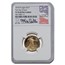 2018-W 1/4 oz Proof American Gold Eagle PF-70 NGC (FDI, Castle)