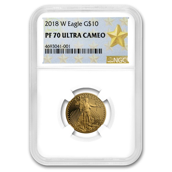 2018-W 1/4 oz Proof American Gold Eagle PF-70 NGC (Various Label) 2018-W 1/4 oz Proof American Gold Eagle PF-70 NGC (Various Label)