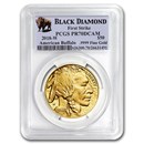 2018-W 1 oz Proof Gold Buffalo PR-70 PCGS (FS, Black Diamond)