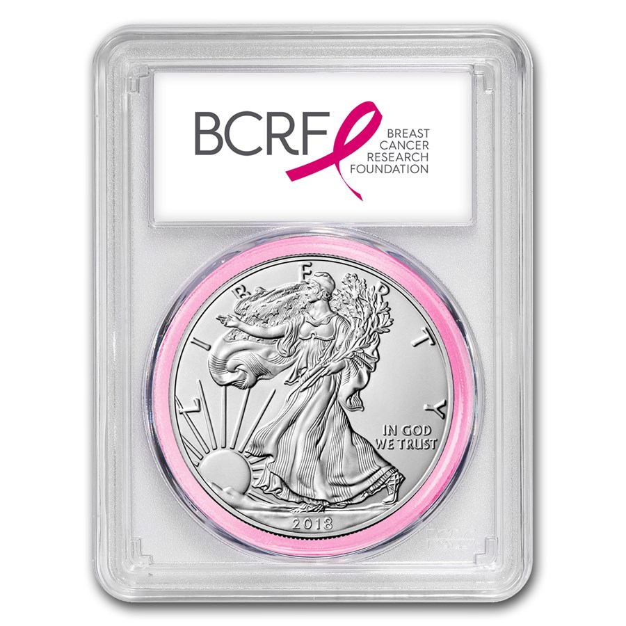2018 (W) American Silver Eagle MS-70 PCGS (First Strike)