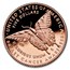 2018-W Gold $5 Breast Cancer Awareness Proof (Box & COA)