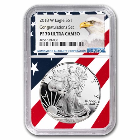 【値下げ】2018 W Eagle $5金貨 PF 70 ULTRA CAMEO 2018-W $5 1/10 oz American Gold Eagle NGC PF70 Ultra Cameo