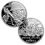 2018 World War I Centennial Silver Dollar Marine Corps Medal Set