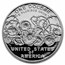 2018 World War I Silver Dollar Marine Corps Medal Set (No CoA)