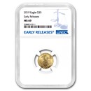 2019 1/10 oz American Gold Eagle MS-69 NGC (Early Releases)