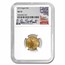 2019 1/10 oz American Gold Eagle MS-70 NGC (Everhart Signed)