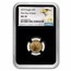 2019 1/10 oz American Gold Eagle MS-70 NGC (FDI)