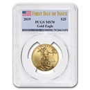 2019 1/2 oz American Gold Eagle MS-70 PCGS (First Day of Issue)