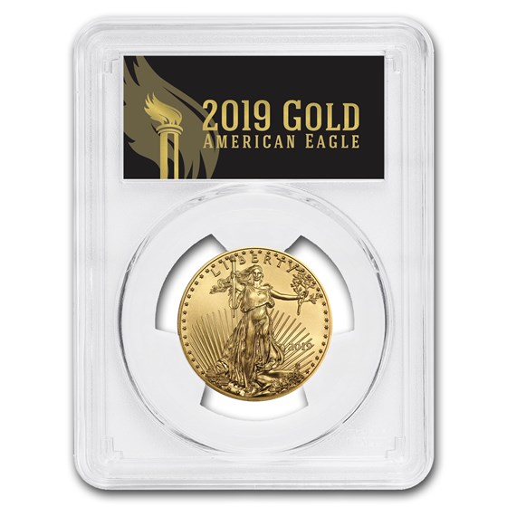 2019 1/2 oz Gold Eagle MS-70 PCGS (FirstStrike®, Black Label) 2019 1/2 oz Gold Eagle MS-70 PCGS (FirstStrike®, Black Label)