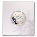 2019 1.5 oz Silver Solomon Islands Lady Liberty (Proof, In Assay)