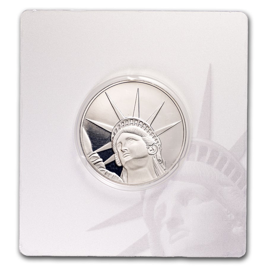 2019 1.5 oz Silver Solomon Islands Lady Liberty (Proof, In Assay)