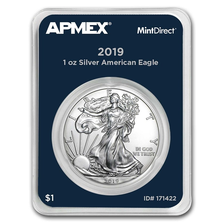 2019 1 oz American Silver Eagle (MintDirect® Single)