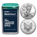 2019 1 oz American Silver Eagles (20-Coin MintDirect® Tube)
