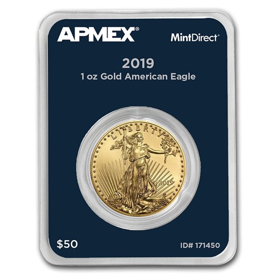 2019 1 oz Gold American Eagle (MintDirect® Single) 2019 1 oz Gold American Eagle (MintDirect® Single)