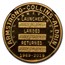 2019 1 oz Gold Apollo 11 Robbins Medal PF-70 NGC (FDI, Collins)
