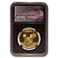 2019 1 oz Gold Apollo 11 Robbins Medal PF-70 NGC (FDI, Collins)