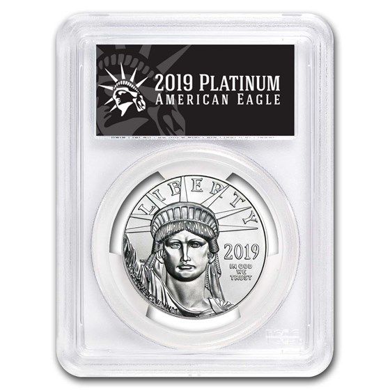 2019 1 oz Platinum American Eagle MS-70 PCGS (FS, Black Label) 2019 1 oz Platinum American Eagle MS-70 PCGS (FS, Black Label)