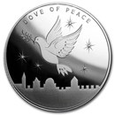 2019 1 oz Silver Round - Holy Land Mint (Dove of Peace)