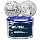 2019 5 oz Silver ATB American Memorial (10-Coin MintDirect® Tube) 2019 5 oz Silver ATB American Memorial (10-Coin MintDirect® Tube)
