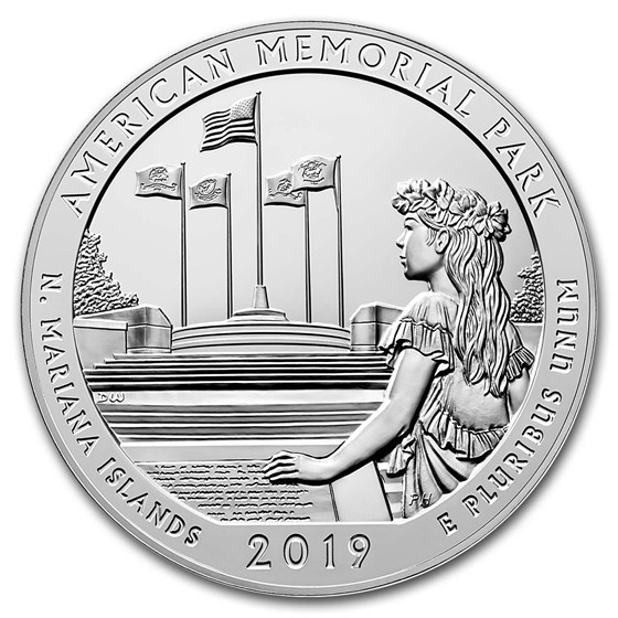 2019 5 oz Silver ATB American Memorial Park, MP