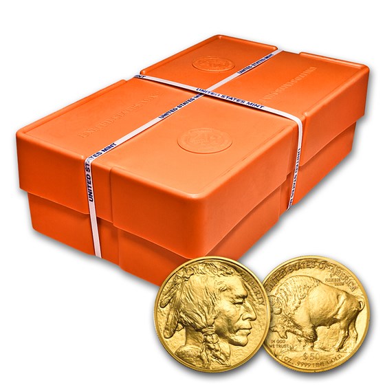 Buy 2019 500Coin Gold Buffalo Monster Box (Sealed) APMEX