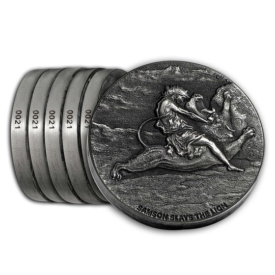 2019 6-Coin Silver Set - Biblical Series (Matching Serial #'s) 2019 6-Coin Silver Set - Biblical Series (Matching Serial #'s)