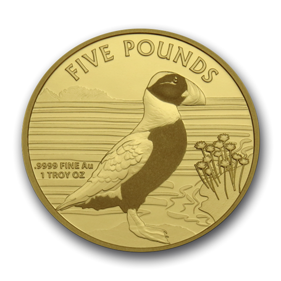 2019 Alderney 1 oz Gold Puffin BU 2019 Alderney 1 oz Gold Puffin BU