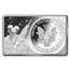 2019 American Eagle Silver 50th Anniv. of Apollo 11 Coin/Bar Set