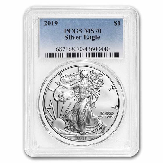 2019 American Silver Eagle MS-70 PCGS 2019 American Silver Eagle MS-70 PCGS