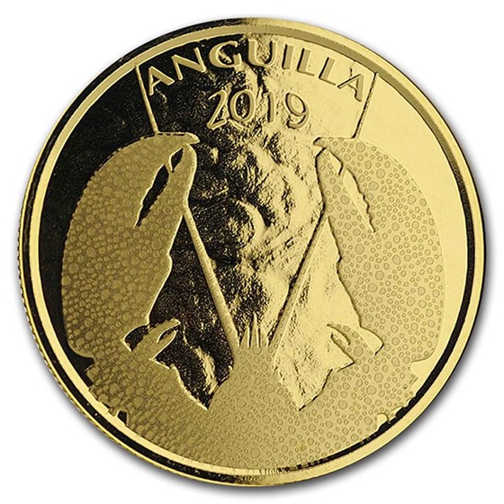 2019 Anguilla 1 oz Gold Lobster BU 2019 Anguilla 1 oz Gold Lobster BU