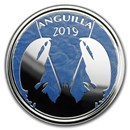 2019 Anguilla 1 oz Silver Lobster (Colorized)