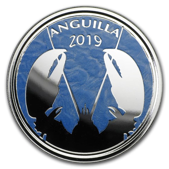 2019 Anguilla 1 oz Silver Lobster (Colorized) 2019 Anguilla 1 oz Silver Lobster (Colorized)