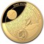 2019 AUS 1 oz Gold $100 Moon Landing Domed PR-70 PCGS (FD,No COA)
