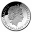 2019 AUS 1 oz Silver $5 Western Hemisphere Domed Coin Prf No Box