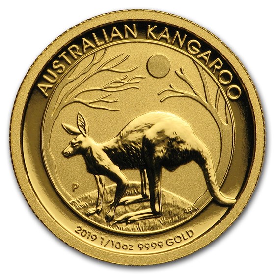 2019 Australia 1/10 oz Gold Kangaroo BU 2019 Australia 1/10 oz Gold Kangaroo BU