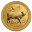 2019 Australia 1/2 oz Gold Lunar Pig BU