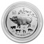 2019 Australia 1/2 oz Silver Year of the Pig BU (Series II)