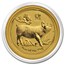 2019 Australia 1/20 oz Gold Lunar Pig BU