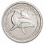 2019 Australia 1/3 oz Platinum Humpback Whale Coin BU