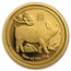 2019 Australia 1/4 oz Gold Lunar Pig Proof (w/box & COA)