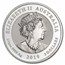 2019 Australia 1.5 oz Silver Bottle Nose Dolphin BU