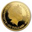 2019 Australia 1 oz Gold $100 Dolphin BU (w/Box & COA)