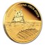 2019 Australia 1 oz Gold Anniversary of the Moon Landing Proof