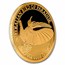 2019 Australia 1 oz Gold Bird of Paradise Manucodia PF (Box, COA)
