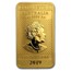 2019 Australia 1 oz Gold Rectangular Dragon Coin BU