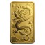 2019 Australia 1 oz Gold Rectangular Dragon Coin BU