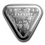 2019 Australia 1 oz Silver $1 Batavia Shipwreck Triangular Coin