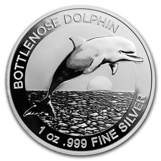 2019 Australia 1 oz Silver $1 Dolphin BU