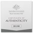 2019 Australia 1 oz Silver $5 Domed Earth and Beyond: The Moon