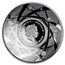 2019 Australia 1 oz Silver $5 Domed Earth and Beyond: The Moon